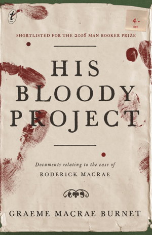 Cover art for His Bloody Project
