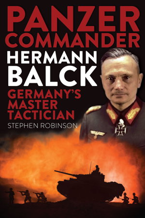 Cover art for Panzer Commander Hermann Balck