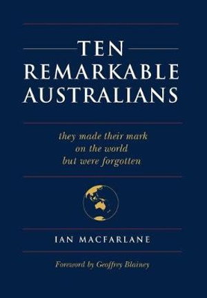 Cover art for Ten Remarkable Australians