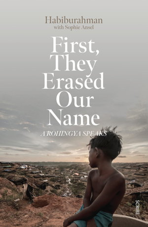 Cover art for First, they Erased Our Name