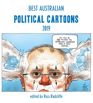 Cover art for Best Australian Political Cartoons 2019