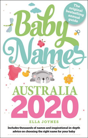 Cover art for Baby Names Australia 2020