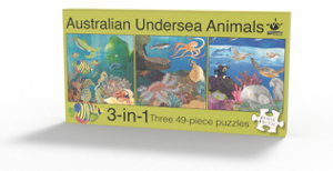 Cover art for Australian Undersea Animals 3-in-1 Jigsaw