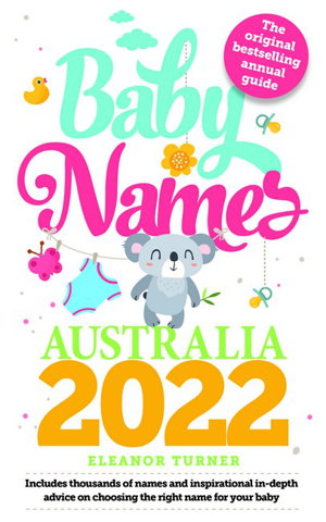 Cover art for Baby Names Australia 2022