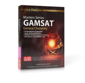 Cover art for Masters Series GAMSAT General Chemistry Preparation by Gold Standard GAMSAT
