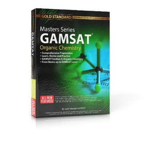 Cover art for Masters Series GAMSAT Organic Chemistry Preparation by Gold Standard GAMSAT