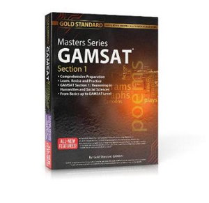 Cover art for Masters Series GAMSAT Section 1 Preparation by Gold Standard GAMSAT