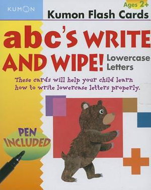 Cover art for ABC's Write and Wipe Lowercase Letters