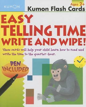 Cover art for Easy Telling Time Write and Wipe