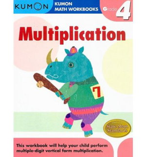 Cover art for Grade 4 Multiplication