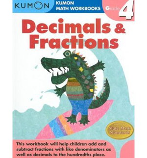 Cover art for Grade 4 Decimals and Fractions