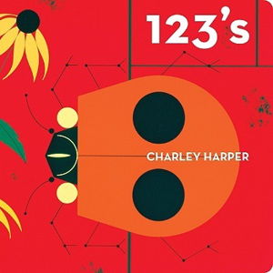Cover art for Charley Harper 123s Skinny Boardbook