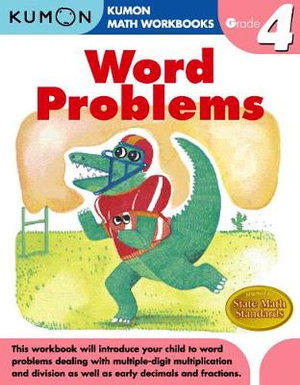 Cover art for Word Problems Grade 4