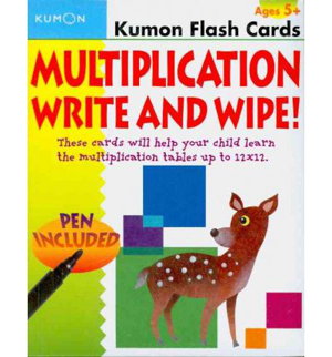 Cover art for Multiplication Flashcards Write and Wipe