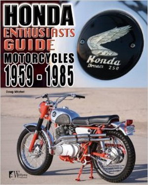 Cover art for Honda Enthusiasts Guide Motorcycles 1959-1985