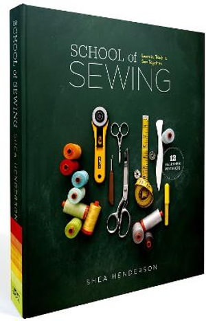 Cover art for School of Sewing (with Wiro lay-flat binding)