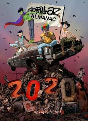 Cover art for Gorillaz Alamanac