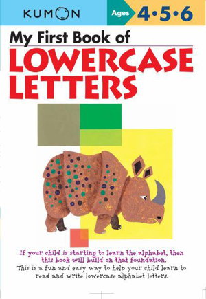 Cover art for My First Book of Lowercase Letters