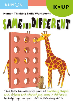 Cover art for Kindergarten Same and Different