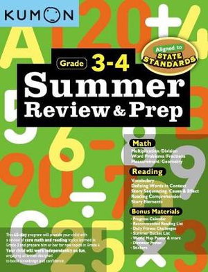 Cover art for Summer Review & Prep: 3-4