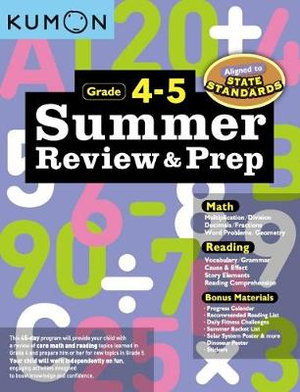 Cover art for Summer Review & Prep: 4-5