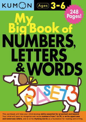 Cover art for My Big Book of Numbers, Letters and Words