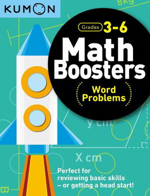 Cover art for Math Boosters: Word Problems (Grades 3-6)