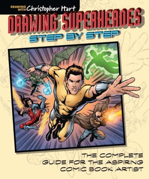 Cover art for Drawing Superheroes Step by Step