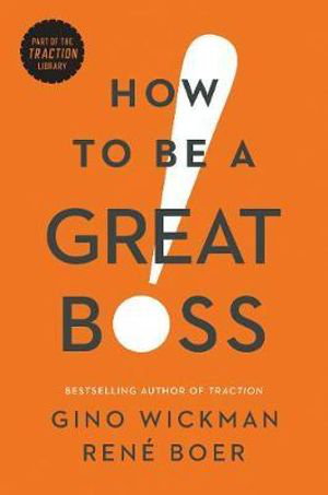 Cover art for How to Be a Great Boss