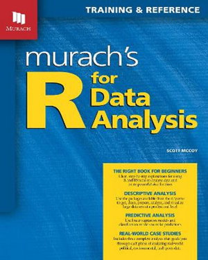 Cover art for Murach's R for Data Analysis