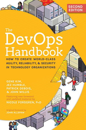 Cover art for The DevOps Handbook