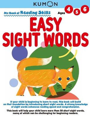 Cover art for My Book of Reading Skills: Easy Sight Words