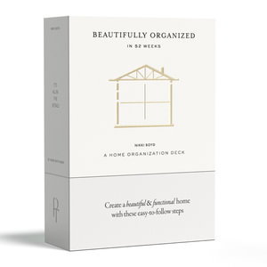 Cover art for Beautifully Organized In 52 Weeks