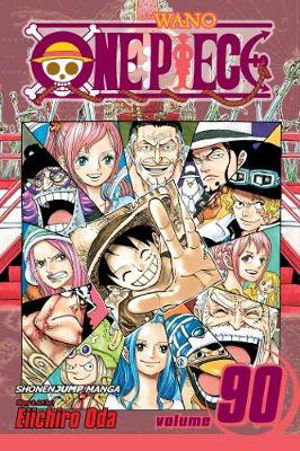Cover art for One Piece Vol. 90