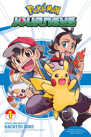 Cover art for Pokemon Journeys, Vol. 1