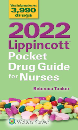 Cover art for 2022 Lippincott Pocket Drug Guide for Nurses