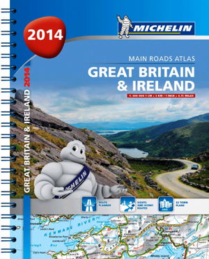 Cover art for Michelin Atlas Great Britain and Ireland 2014