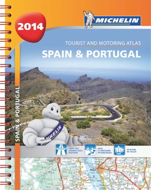 Cover art for Michelin Atlas Spain Portugal 2014