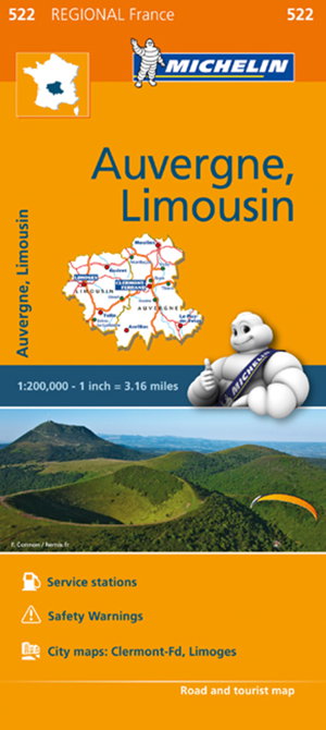 Cover art for Auvergne Limousin Map