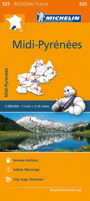 Cover art for Midi-Pyrenees Map