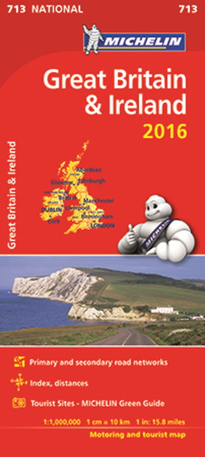 Cover art for Great Britain & Ireland Map 2016