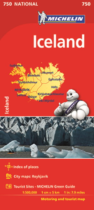 Cover art for Iceland National Map 750