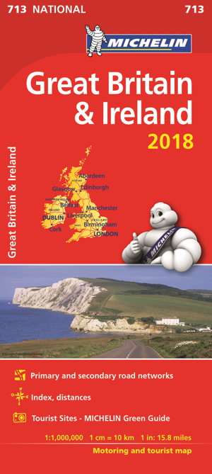 Cover art for Michelin Great Britain & Ireland Map 201