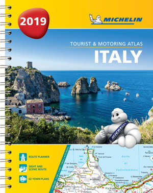 Cover art for Italy Atlas - Tourist and Motoring Atlas 2019