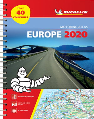 Cover art for Europe Motoring Atlas 2020
