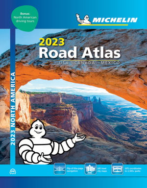 Cover art for USA, Canada, Mexico 2023 - Road Atlas (A4-Spiral)