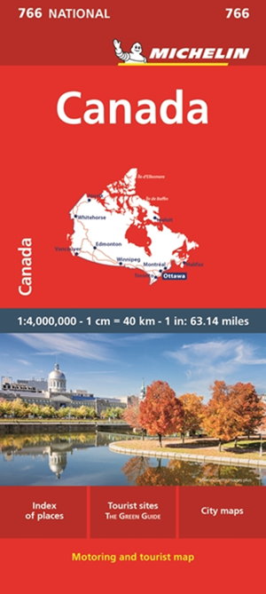 Cover art for Canada - Michelin National Map 766