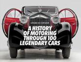 Cover art for A History of Motoring Through 100 Legendary Cars