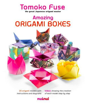 Cover art for Amazing Origami Boxes