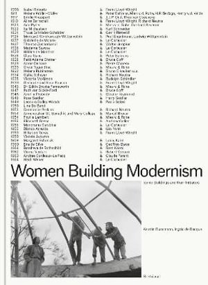Cover art for Women Building Modernism